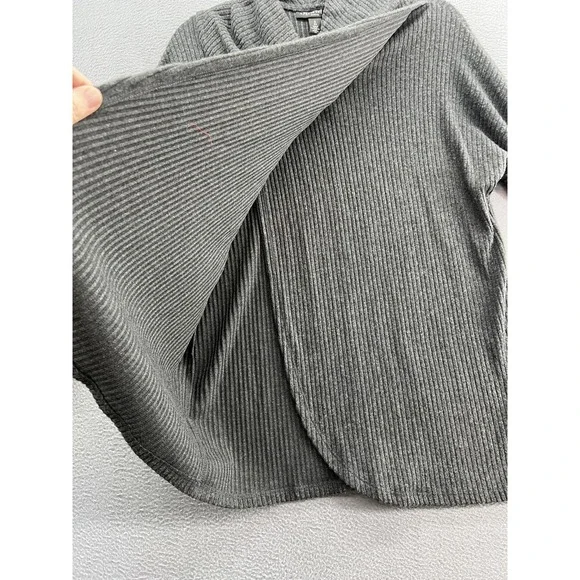 A Pea In The Pod Sweater Womens Small Gray Cowl Neck Nursing Ribbed Tunic Top - Picture 3 of 11